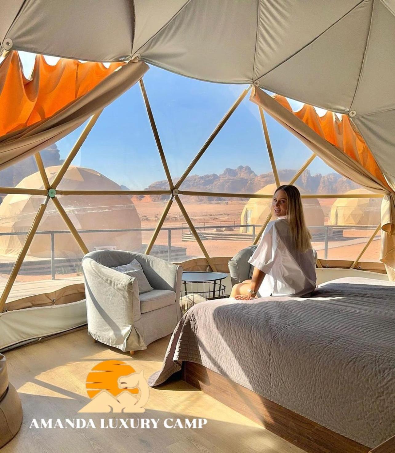 Amanda Luxury Camp Hotel Wadi Rum Exterior foto