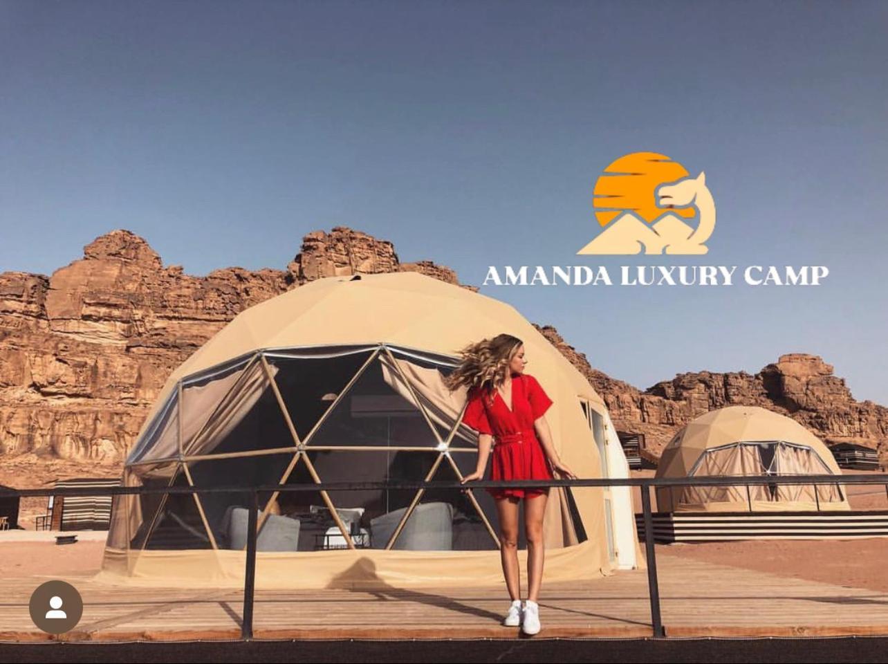Amanda Luxury Camp Hotel Wadi Rum Exterior foto