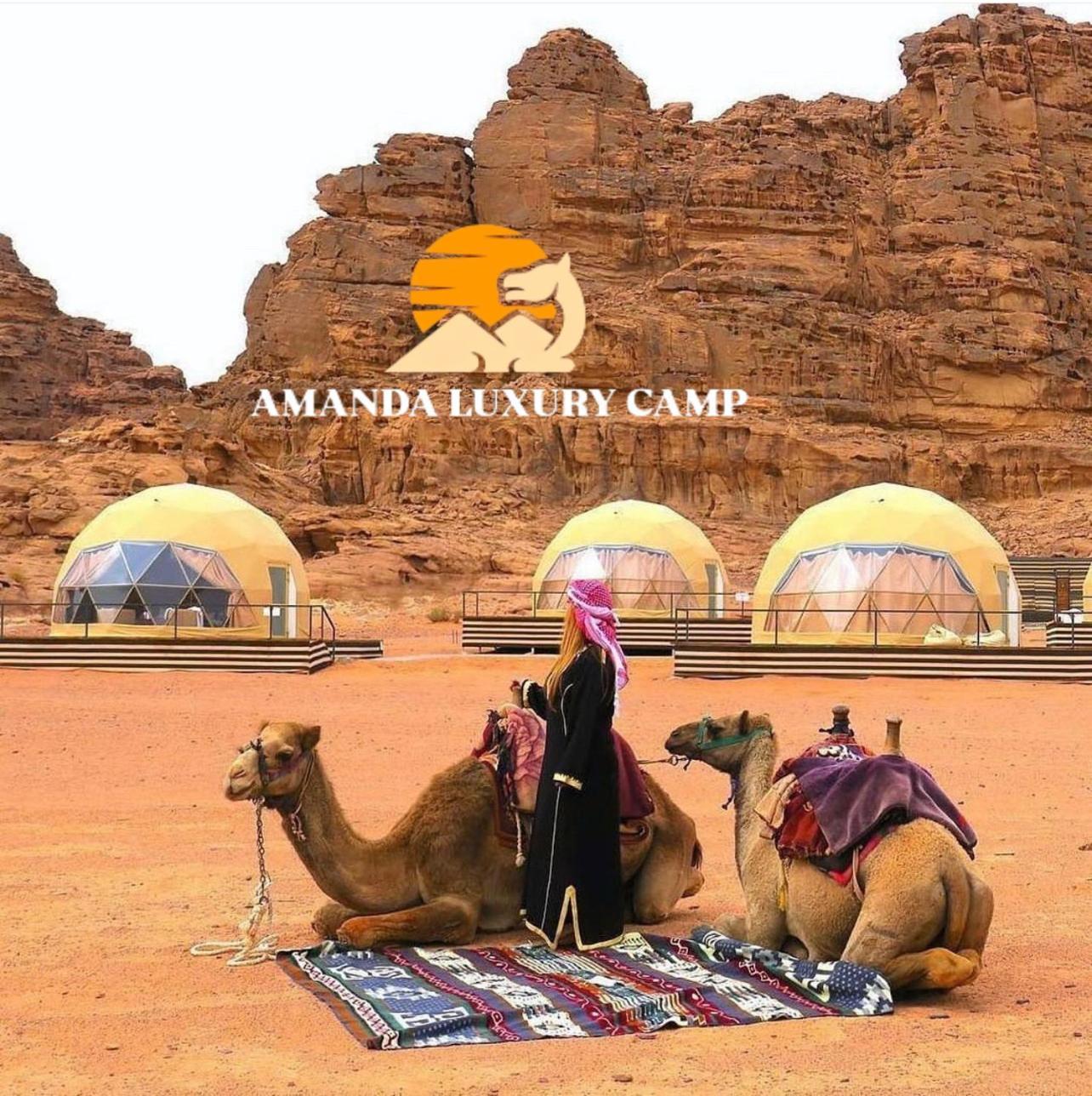 Amanda Luxury Camp Hotel Wadi Rum Exterior foto