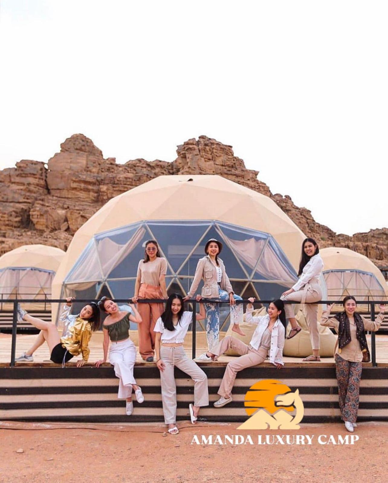 Amanda Luxury Camp Hotel Wadi Rum Exterior foto