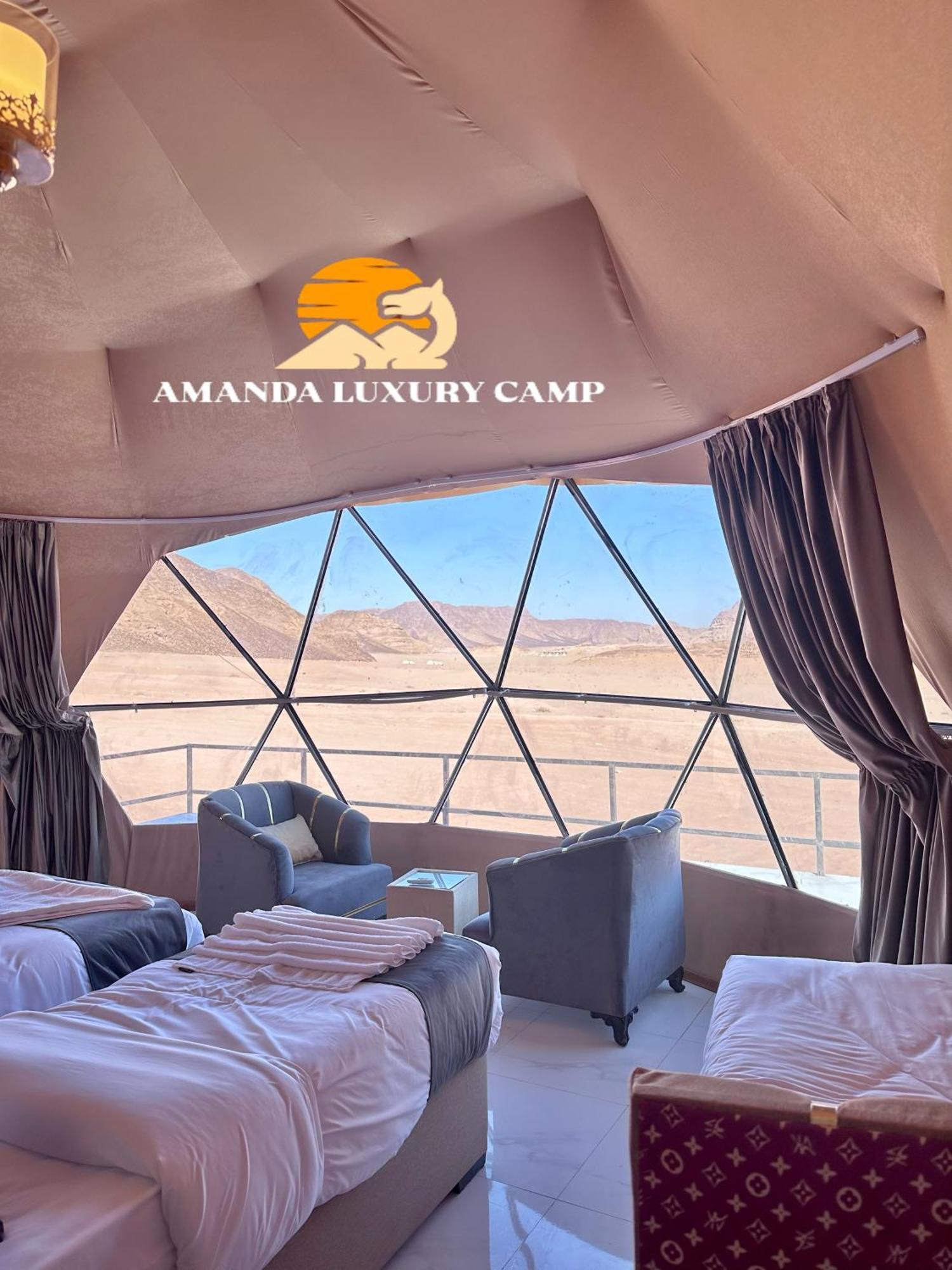 Amanda Luxury Camp Hotel Wadi Rum Exterior foto